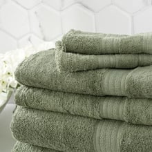 7 Piece Marisse Bamboo & Cotton Bathroom Towel Set